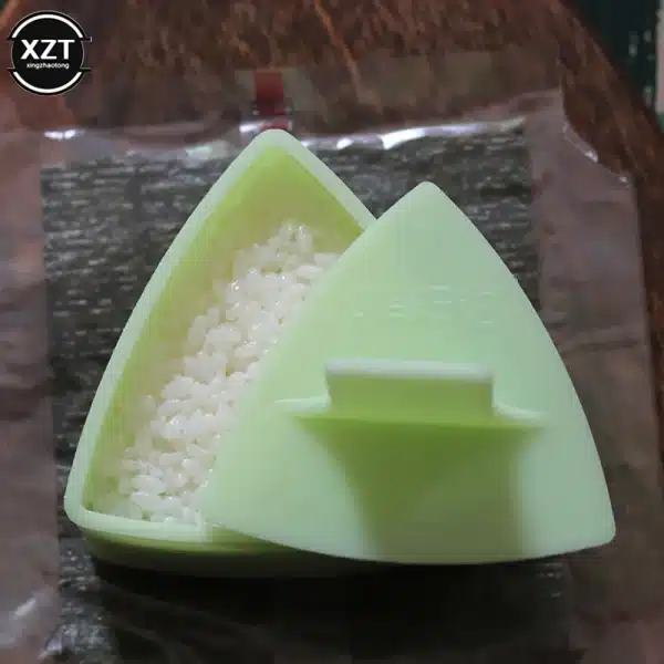 1Pc Triangular Plastic DIY Sushi Rice Ball Maker Mould Onigiri Mold Set Kitchen Gadgets Stuff Japanese Kitchen Bento Accessories - Image 4