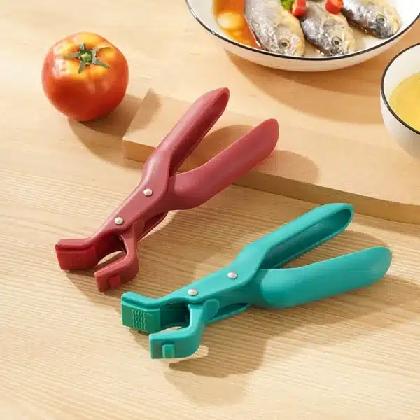 Silicone Anti-Scalding Clip Multi-Purpose Bowl Holder Clamp Practical Plate Lifter Plate Dish Pan Gripper Kitchen Accessories - Image 2