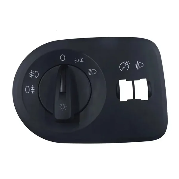 1x Headlight Switch With Fog Light Fits For Seat For 2009-2015 #6J1941531AL Black ABS Car Interior Replacement Parts - Image 2