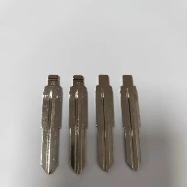 10 pcs #28 Metal Blank Uncut Flip KD/VVDI Remote Key Blade for KIA RIO Auto Replacement Parts Car Interior Accessory - Image 2