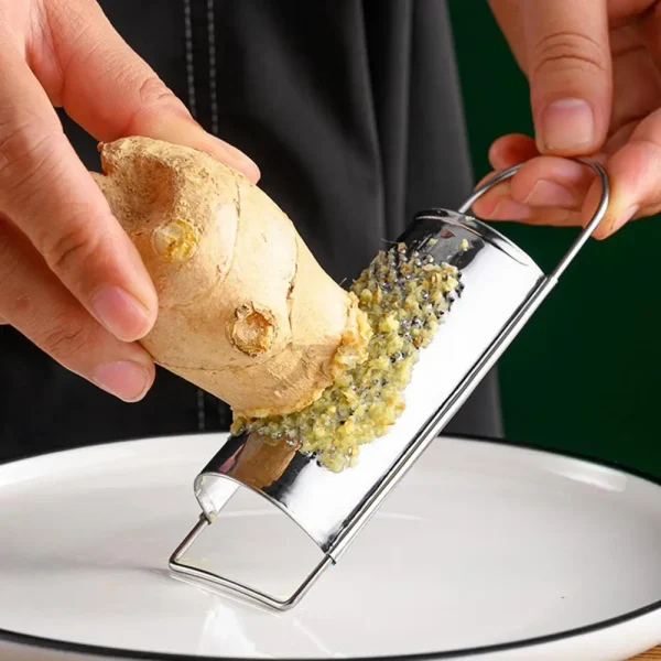 Lemon Grater Multifunctional Stainless Steel Nut Grater Melon Ginger Grater Chocolate Lemon Zester Kitchen Gadgets - Image 2