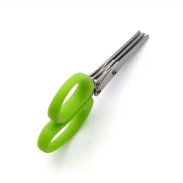 Multifunctional Muti Layers Stainless Steel Knives Multi-Layers KItchen Scissors Scallion Cutter Herb Laver Spices Cook Tool Cut - Image 4