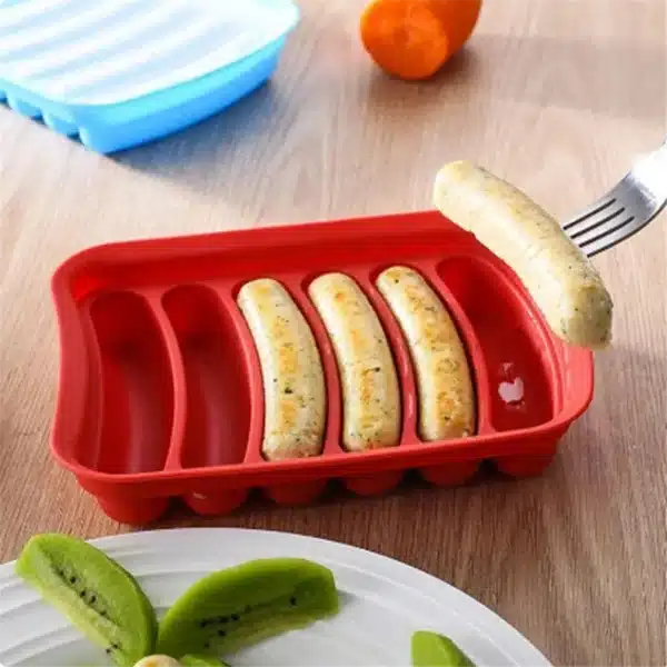 Silicone Sausage Maker Mold DIY Silicone Handmade Hamburger Hot Dog Mold Reusable Kitchen Accessories Gadget - Image 3