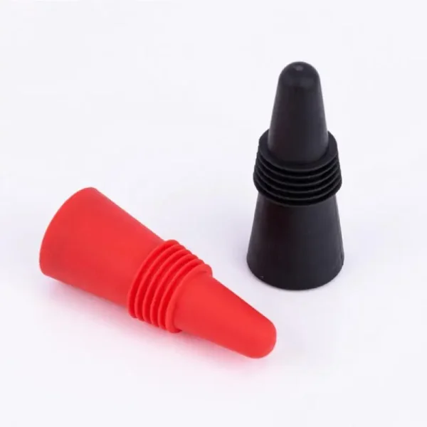 Silicone Wine Bottle Stopper Set Whiskey Accessories Leak Proof Beer Champagne Bottle Stopper Wine Cork Lid Kitchen Accessories - Image 2