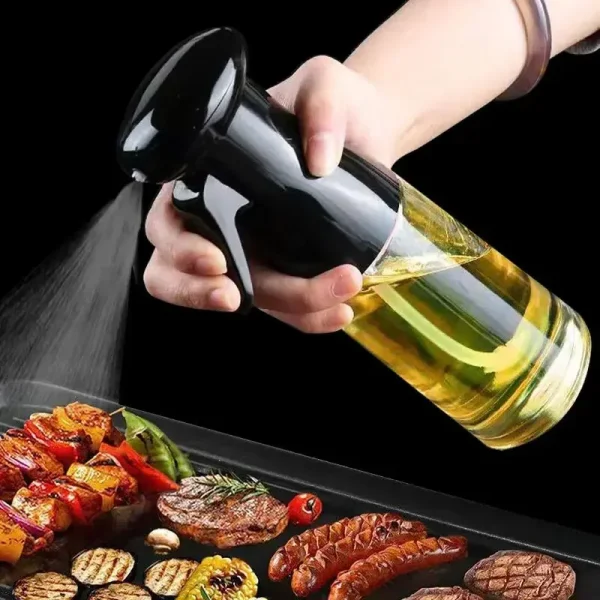 200/300/500ml Cooking Oil Bottle Kitchen Dining Room Bq Spice Shaker Tableware Set Olive Oil Spray Sprayer Cruet Tools Gadgets