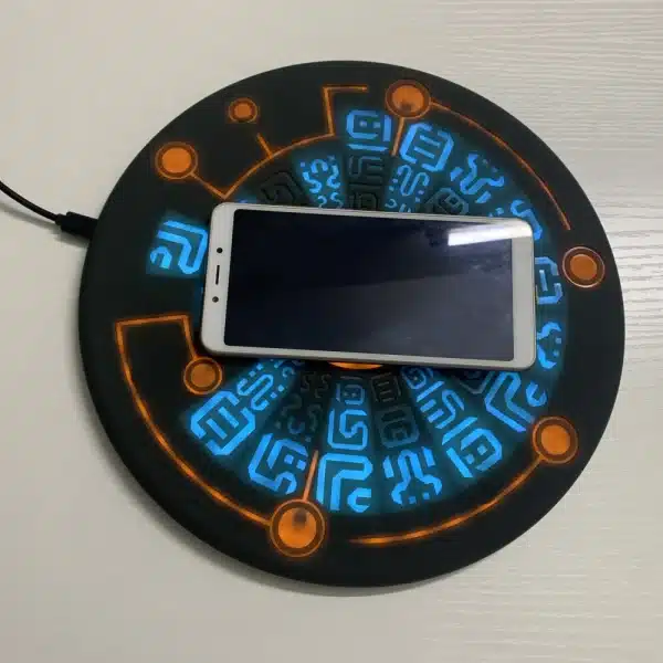 Original Factory Ancient Temple Magic Array Wireless Charging Pad 15W Fast Mobile Handphone Wireless Charger - Image 3