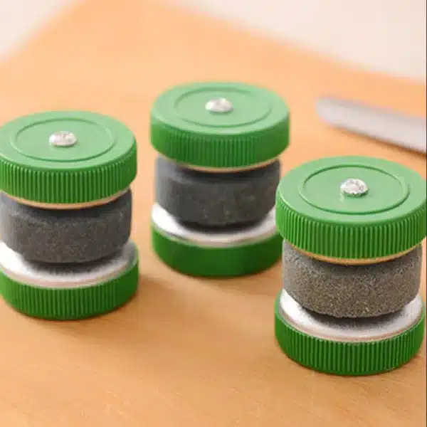 1Pc Double Sides Cutten Device Sharpener Round Grinding Wheels Sharpening Stone Whetstone Kitchen Accessories - Image 6