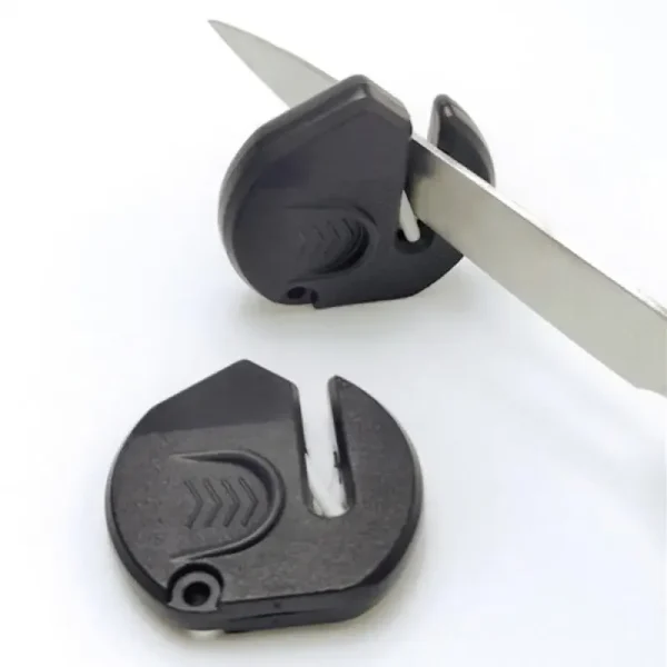 Mini Portable Outdoors Knife Sharpener Scissor Sharpen Gears Fish Hook Carbide Knife Whetstone Camping Tools Kitchen Accessories - Image 5
