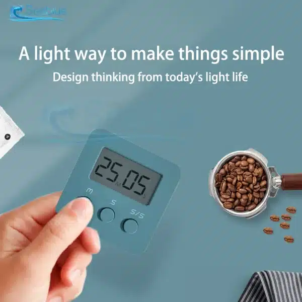 Mini Kitchen Timer Cooking Alarm Clock LCD Digital Timer Cooking Sleep Shower Study Stopwatch Count Kitchen Gadget Tools - Image 2