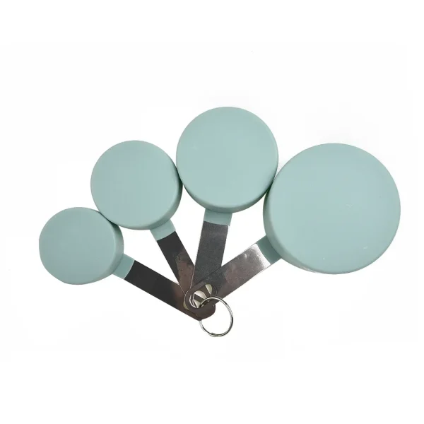 8pcs Baking Tool Kitchen Measuring Spoon Sets Stainless Steel Handle Measuring Cup With Scale Measuring Spoon Kitchen Gadget - Image 2