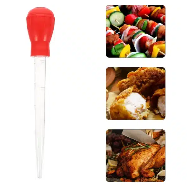 Turkey Seasoning Pump Kitchen Oil Dropper Drip Tube Baster Gadgets Liquid Tubes - Image 4