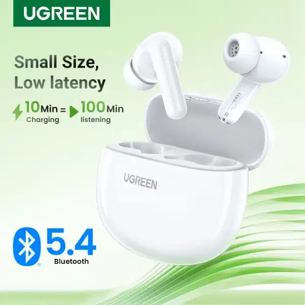 UGREEN HiTune P3 TWS Bluetooth Earphones Wireless Headphones 28H Earbuds Double Mic Call Noise Reduction In-Ear Handfree Earbuds