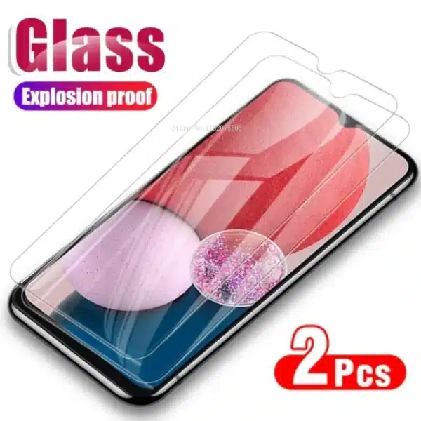 2Pcs Tempered Glass For Samsung Galaxy A54 A34 A14 A13 Screen Protector For Sumsung A32 A52 A72 A33 A53 A73 Protective Film