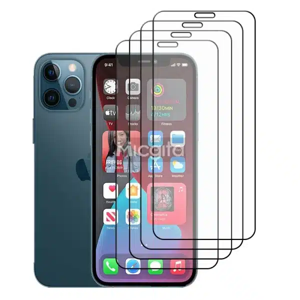 4PCS Tempered Glass Protector For iphone 12 Pro 12 Pro Max Screen Glass For iphone 12 mini 12 Front protector film