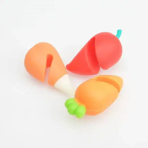 1pc Silicone Kitchen Gadget - Innovative Pot Lid Spill Stopper & Raised Lid Holder - Image 4