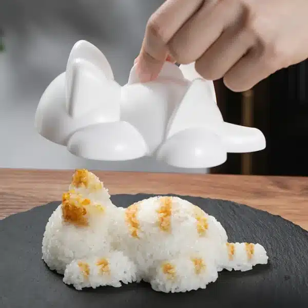1/2Pcs Cute Sushi Tool Onigiri Molds Cat Animal Shape Sushi Kids Rice Mashed Potato Pumpkin Mash Baking Supplies Kitchen Gadgets - Image 3