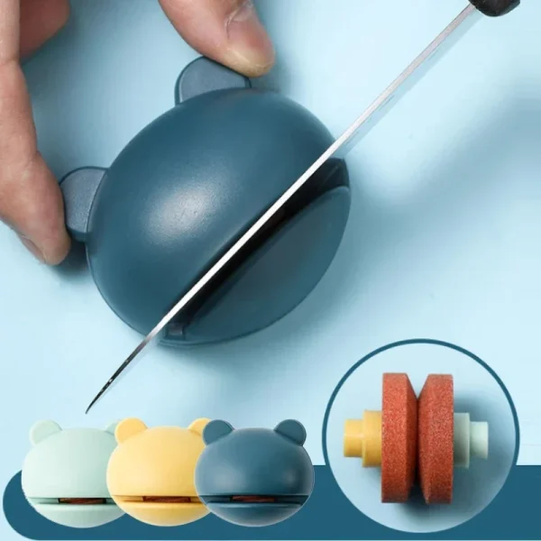 Mini Kitchen Tools Whetstone Household Sharpener Knife Blade Multi-function Sharpening Stone Knives Stone Knife Sharpener