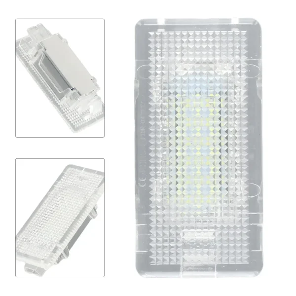 Footwell Trunk Lid Light Luggage Parts 24LED Interior Lamp Plastic Replacement White For BMW E90 E92 E66 E39 New