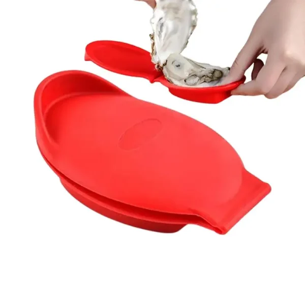 Oyster Shucking Hand Clip Oyster Shucker Shellfish Opener Kitchen Gadgets For Seafood Oyster Knives Opener Silicone Accessories