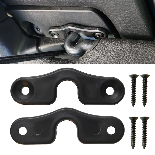 2Pcs/set Sun Visor Reinforcement Clip Retrofit Bracket Interior Replacement Parts For Wrangler JK JL JT Gladiator - Image 5