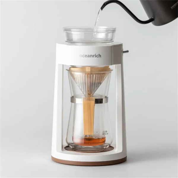 Oceanrich Automatic Espresso Coffee Machine Hand Brewed Coffee Household Coffee Maker Simulation Drip Filter Coffee Pot Portable - Image 4