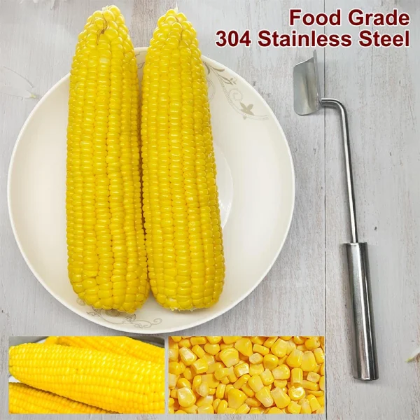 Cob Stripper Kitchen Accessory Knife Set Gadgets Useful Things Corn Peeler For Corn On The Tools Gadget Sets Dining Bar Home
