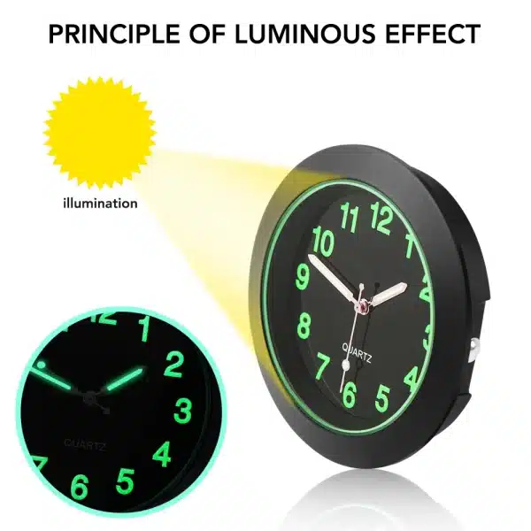 Car Clock Luminous Auto Ornament Car Accessories For Interior Replacement Parts Skoda Octavia 2 Golf Mk3 E87 Gv80 - Image 6