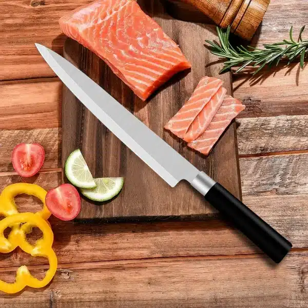 Sushi Knife Salmon Fish Filleting Japanese Chef Knife Stainless Steel Vegetables Slice Meat Cleaver Kitchen Knife - Image 5