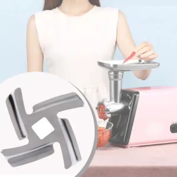 1/3 Pieces/Set Meat Mincer Knifes Stainless Steels Bore 8mm 4 Blades Square Hole Kitchen Meat Grinder Parts - Image 5