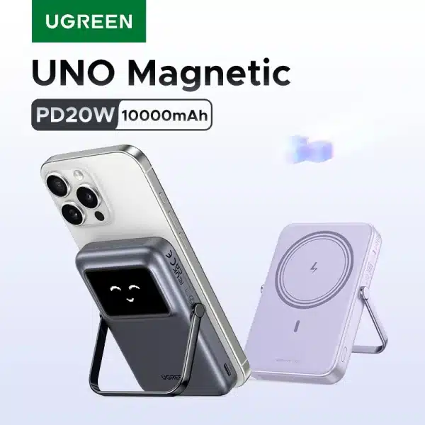 UGREEN 20W 10000mAh Power Bank Magnetic Wireless Fast Charging PowerBank for MagSafe for iPhone 16 Pro Portable External Battery