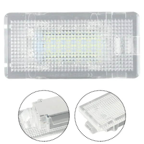 Footwell Trunk Lid Light Luggage Parts 24LED Interior Lamp Plastic Replacement White For BMW E90 E92 E66 E39 New - Image 6