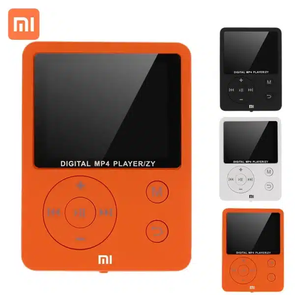 Xiaomi Walkman MP3 MP4 Player FM Radio Voice HiFi Lossless Music Recorder With 64GB Micro Memory TF Card Build-in Speaker E-Book