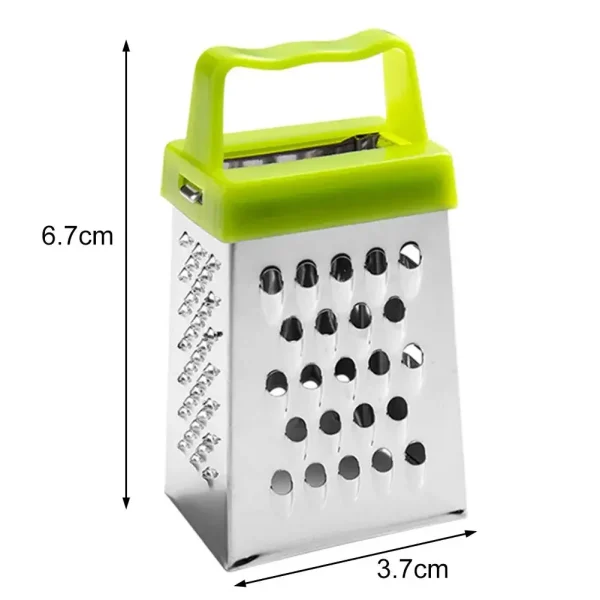 Multifunctional Mini Four-Sided Slicer Stainless Steel Slicer Kitchen Supplies Vegetables Cutter Home Kitchen Gadgets