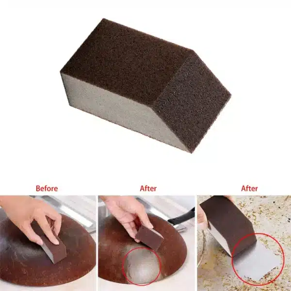 Magic Sponge Nano Eraser Rust Remover Brush Dish Pot Cleaning Emery Descaling Clean Rub Pots Kitchen Tools Gadgets Accessories - Image 6