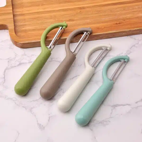 Stainless Steel Peeler Multifunctional Vegetable and Fruit Peeling Knife Reusable Pear Peeler, Carrots Peelers Kitchen Tools - Image 5