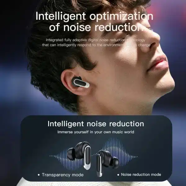 Xiaomi TWS V8 ANC+ENC Earphone True Wireless Bluetooth Noise Cancelling Headphone In Ear Touch Screen Headset With Mic Earbuds - Image 6