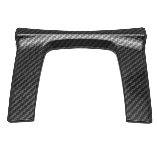 Carbon Fiber ABS Interior Gear Shift Panel Cover Trim For Honda Civic 2016-2021 Replacement Parts Accessories