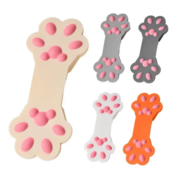 Anti-scalding Kitchen Accessories Cats Paw Set Clip Heat Resistant Cooking Mitts for Bread