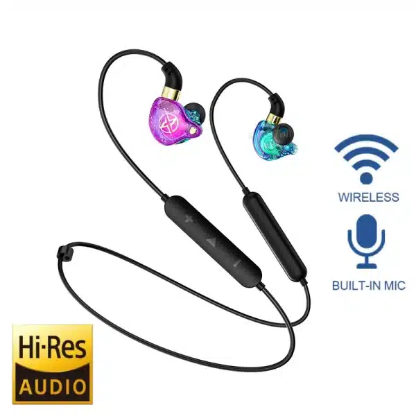 BX-02 HiFi Wired Earphone Bluetooth-compatible 5.0 Headphone with Microphone Bass Noise Cancelling Headset Sport Running Earbuds