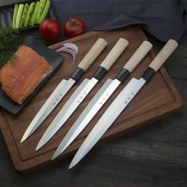 High Carbon Steel Japanese Knife Sashimi Sushi Knife Salmon Fish Raw Fillet Knives Fish Slicing Cooking Knife - Image 3