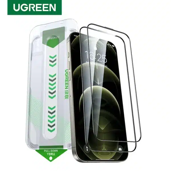 UGREEN Dust-free Screen Protector For iPhone 16 Pro Max Tempered Glass For iPhone 16 Pro Screen Protectors 15Pro Plus Film