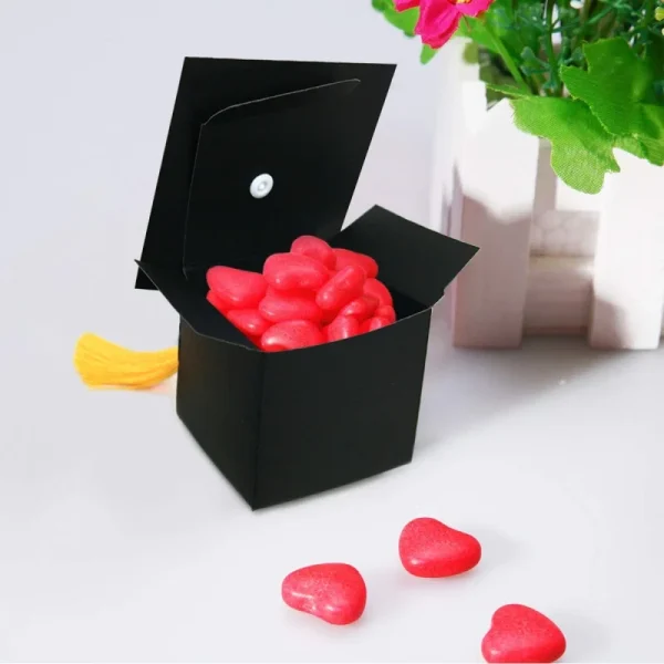 Graduation Season Decoration Cute Bachelor Cap Candy Box With Tassel Carton Graduate Party Candy Snacks Gift Packaging Box Decor - Image 6