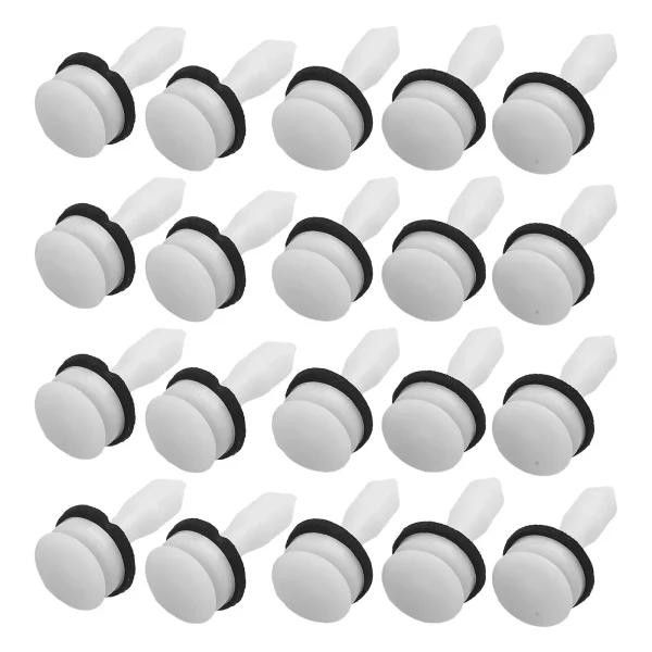 Fastener Clips Door Panel Trim Plastic Rivets White 20pcs C2S13494 Interior Parts Replacement Retainer For Jaguar S-Type X-Type - Image 2