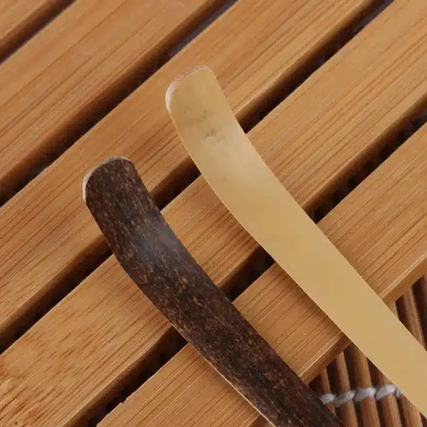 1Pc Tea Sticks Wood Tea Leaf Matcha Sticks Spoon Teaware Black Bamboo Kitchen Tool Spice Gadget Cooking Utensil - Image 4