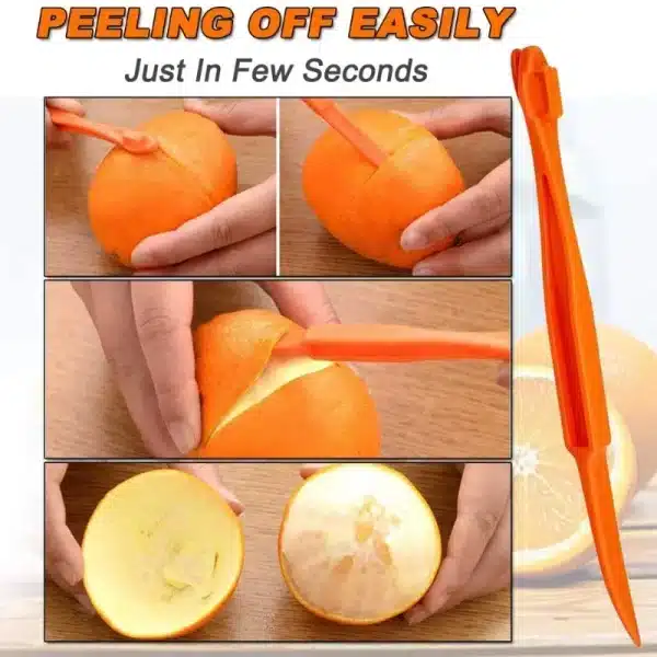 Orange Peeler Tools Plastic Easy Slicer Cutter Peelers Remover Opener Kitchen Accessories Knife Cooking Tool Kitchen accessories - Image 3