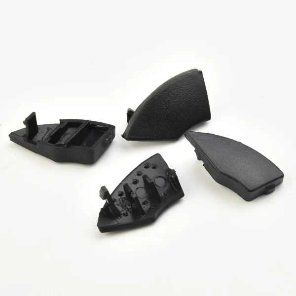 4Pcs/Set CD Button Replacement Parts Mold Cover For Radio Accessories Black Button Parts Car Interior Removal - Image 3