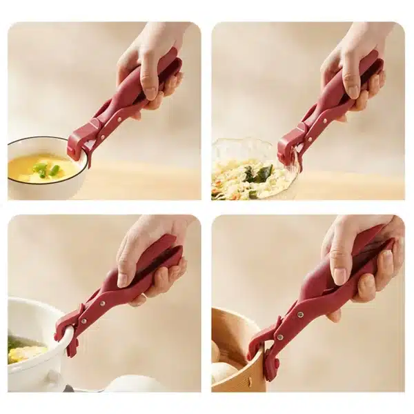 Silicone Anti-Scalding Clip Multi-Purpose Bowl Holder Clamp Practical Plate Lifter Plate Dish Pan Gripper Kitchen Accessories - Image 6