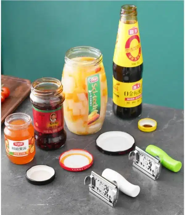 Stainless Steel Quick Bottle Opener Adjustable Can Opener Glasses Jar Lid Opener Kitchen Gadgets - Image 4