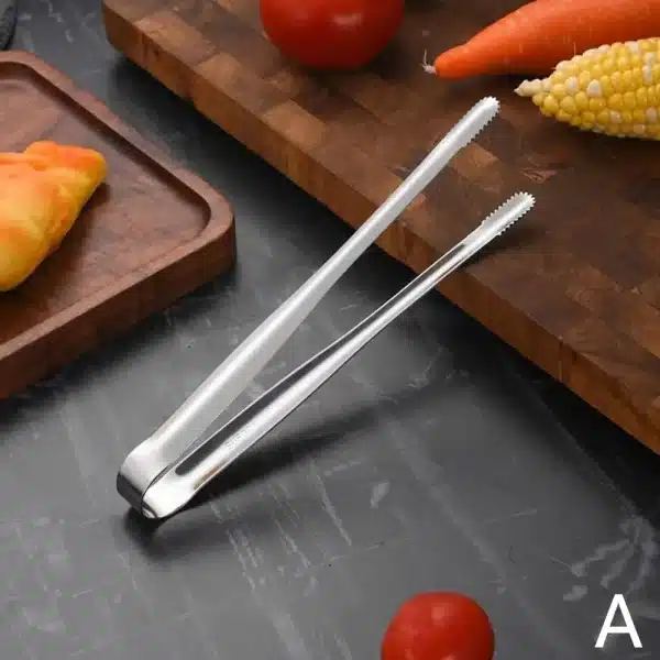 Multifunction Barbecue Tongs Food Tongs Food Clip Kitchen Steel Gadgets Buffet Bbq Clip Stainless Tweezers Tool Churrasco C7k9 - Image 2