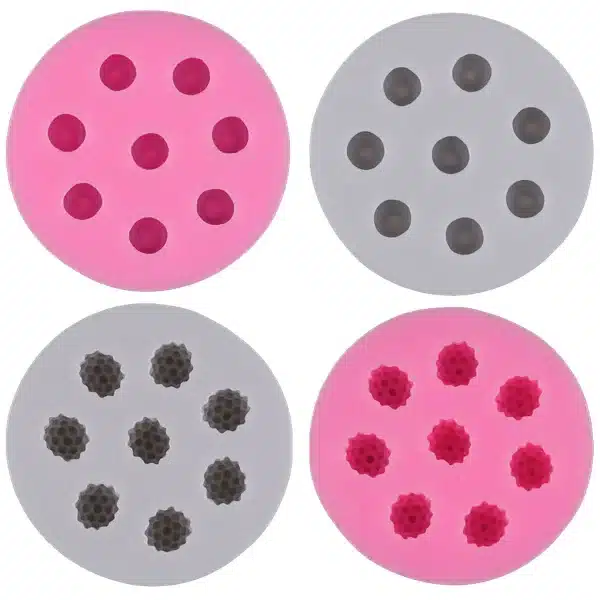 DIY Silicone Fondant Mold Raspberry Strawberry ulation Cake Chocolate Soap Candle Mould Kitchen Gadgets Decor - Image 4